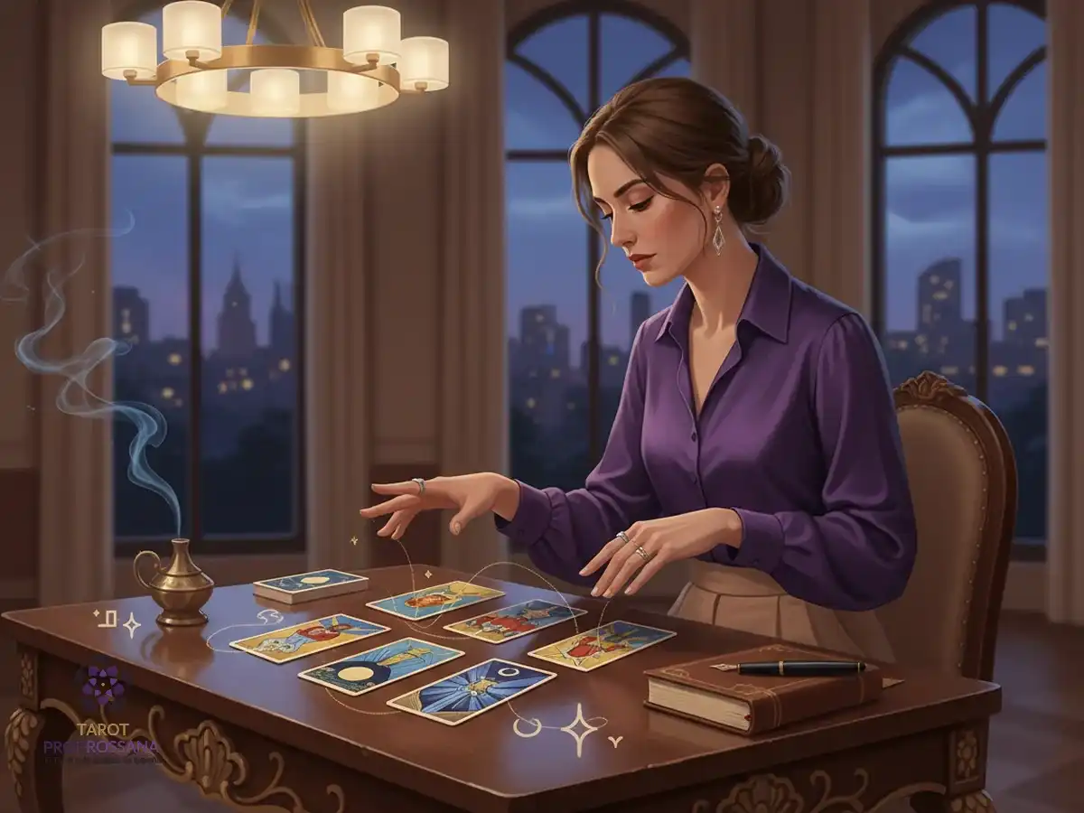 Ilustración: Cómo interpretar las cartas del Tarot