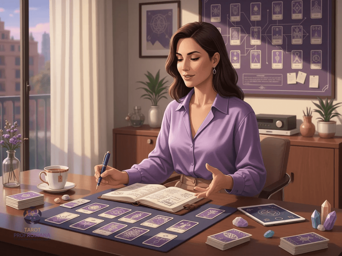 Ilustración: Ejercicios para aprender Tarot paso a paso
