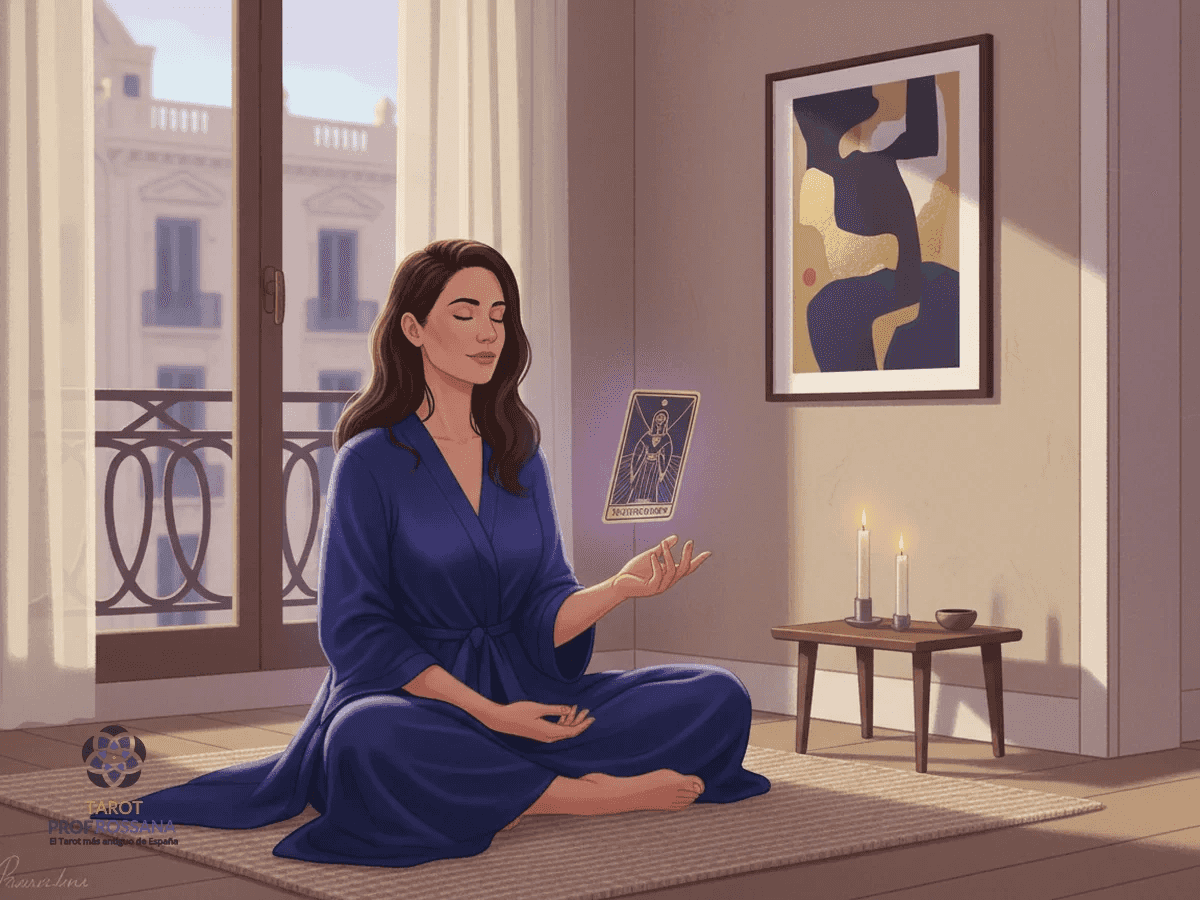Ilustración: Meditar con el Tarot: interiorizar las cartas