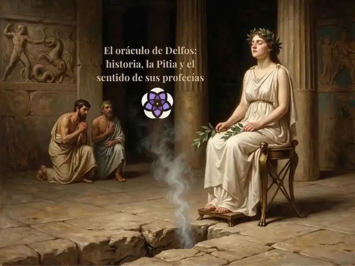 Ilustración: El oráculo de Delfos: historia, la Pitia y el sentido de sus profecías