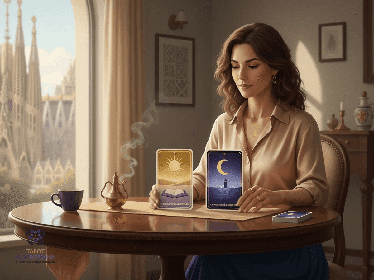 Ilustración: Tirada de dos cartas: una lectura sencilla y clara