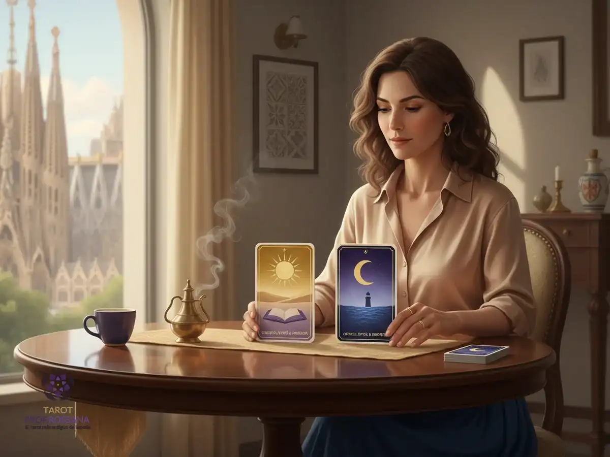 Tirada de las dos cartas: cómo hacer una lectura sencilla con claridad