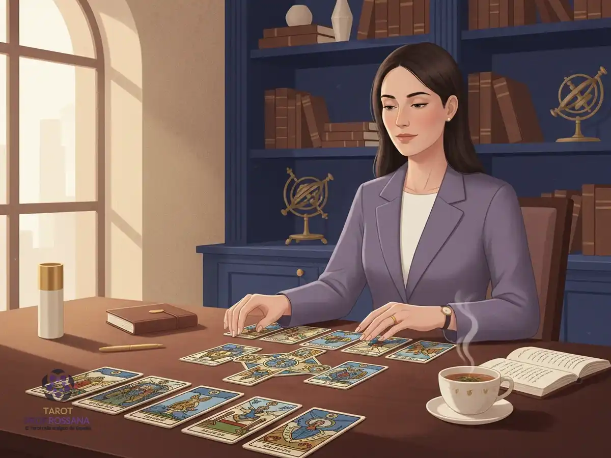 Ilustración: Cruz celta: la tirada clásica de diez cartas