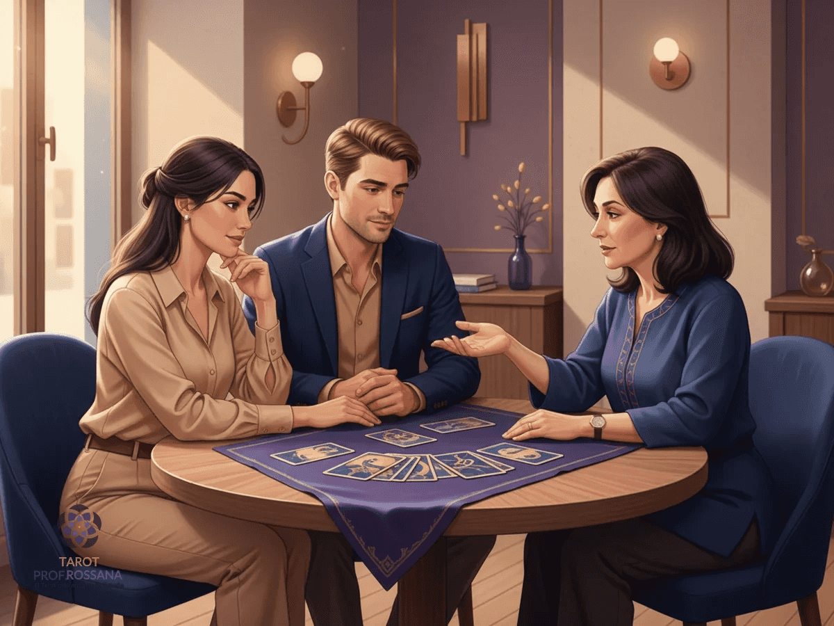 Ilustración: Tirada de tarot del amor: leer con criterio