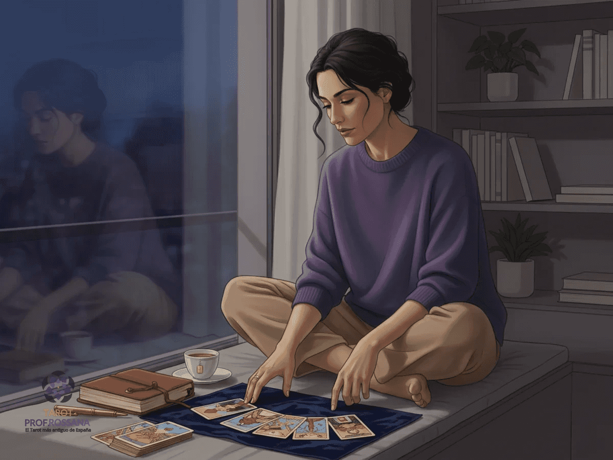 Ilustración: Tirada de autoconocimiento: mirar hacia dentro