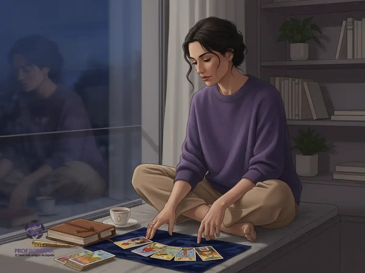Ilustración: Tirada de autoconocimiento: mirar hacia dentro